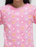 Little M Short Sleeve T-Shirt Print Kucing Hati