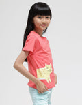 Little M Short Sleeve T-Shirt Cat Ekor Hati Kicat