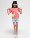 Little M Short Sleeve T-Shirt Cat Ekor Hati Kicat