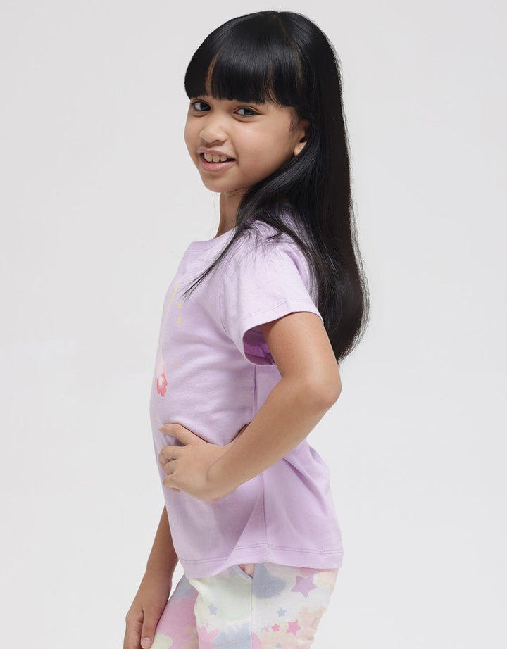 Little M Short Sleeve T-Shirt Space Zebra