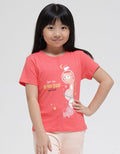 Little M Space Cat Kaos Anak Perempuan