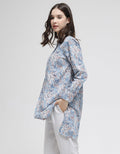 Triset Ladies Floral Print Blouse Wanita