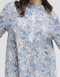 Triset Ladies Floral Print Blouse Wanita