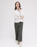 Triset Ladies Flower Print Blouse Wanita