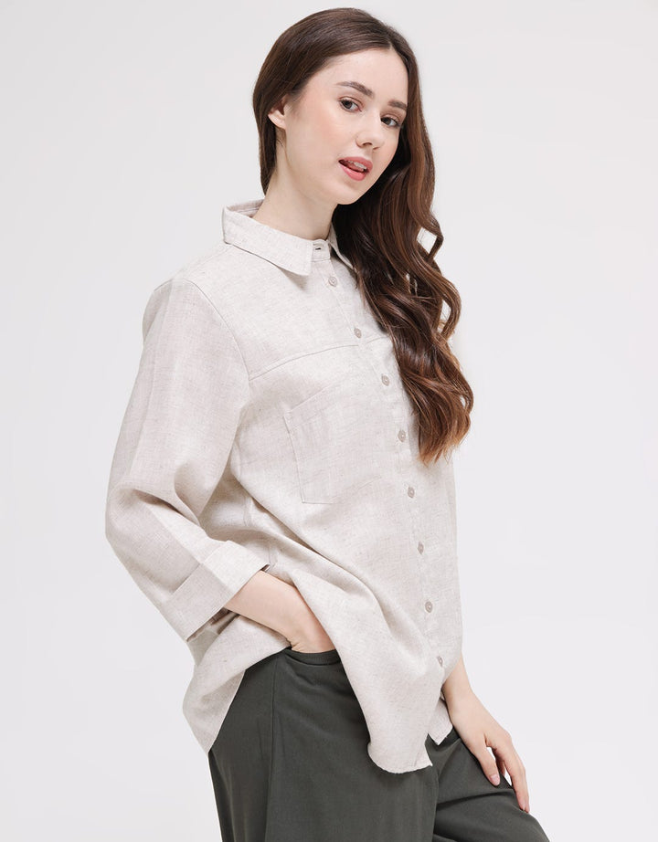 Triset Ladies Roll Up Blouse Women