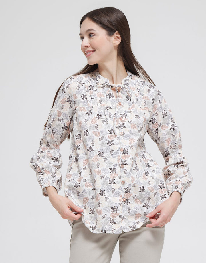 Triset Ladies Blouse Print Flower