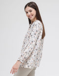 Triset Ladies Blouse Print Flower