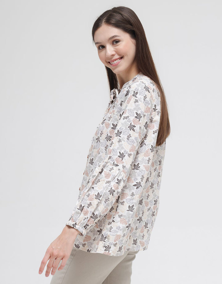 Triset Ladies Blouse Print Flower