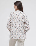 Triset Ladies Blouse Print Flower