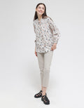Triset Ladies Blouse Print Flower