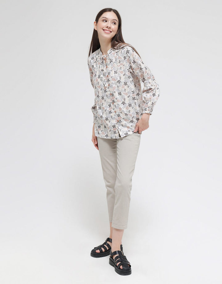 Triset Ladies Blouse Print Flower