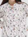 Triset Ladies Blouse Print Flower