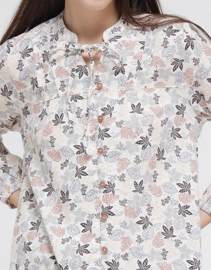 Triset Ladies Blouse Print Flower