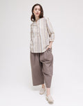 Triset Ladies Long Pants Strap Detail
