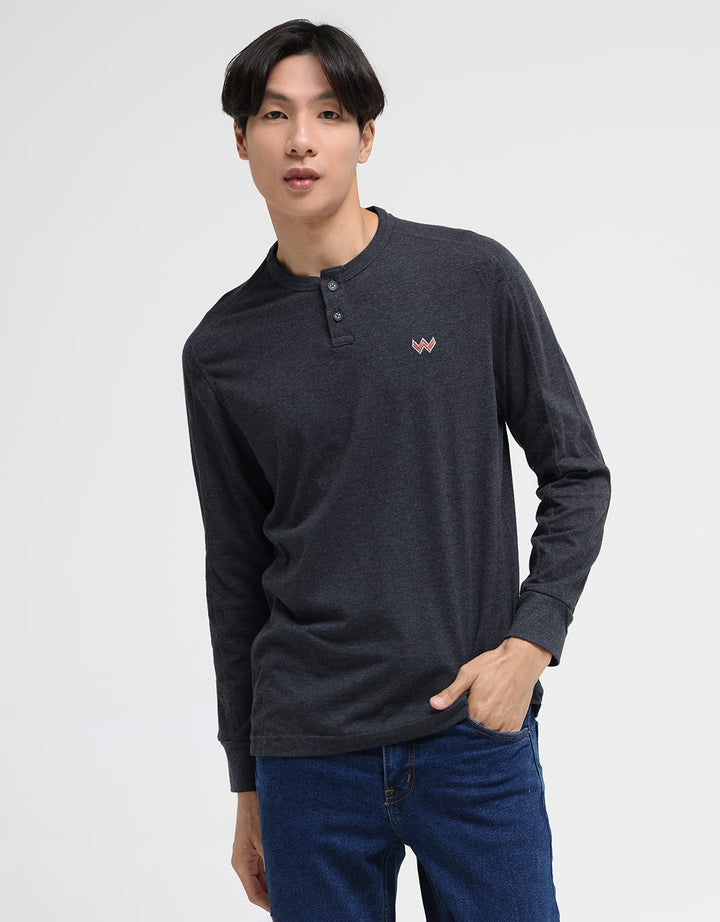 Watchout! Casual Two Button Sweatshirt