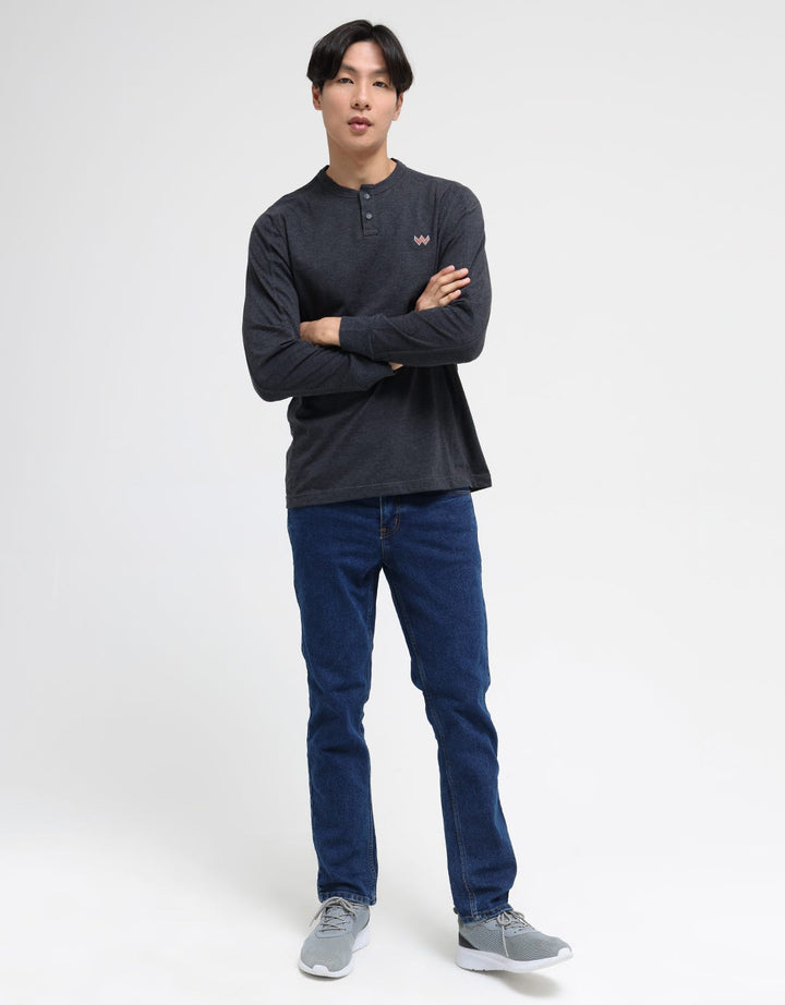 Watchout! Casual Two Button Sweatshirt