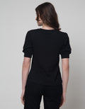 Connexion Rib Puff Sleeve Women's T-Shirt