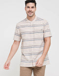 Watchout Casual Stripes Style Baju Koko Pria