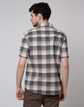 Watchout Casual Plaid Print Men's Shirt