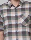 Watchout Casual Plaid Print Men's Shirt