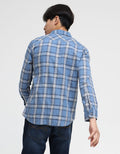 Watchout Jeans Plaid Check Kemeja Pria
