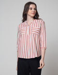 Connexion Stripes Cott Blouse Women