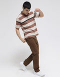 Nevada Short Sleeve Polo Shirt Jersey Stripe