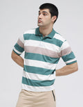 Nevada Short Sleeve Polo Shirt Jersey Stripe