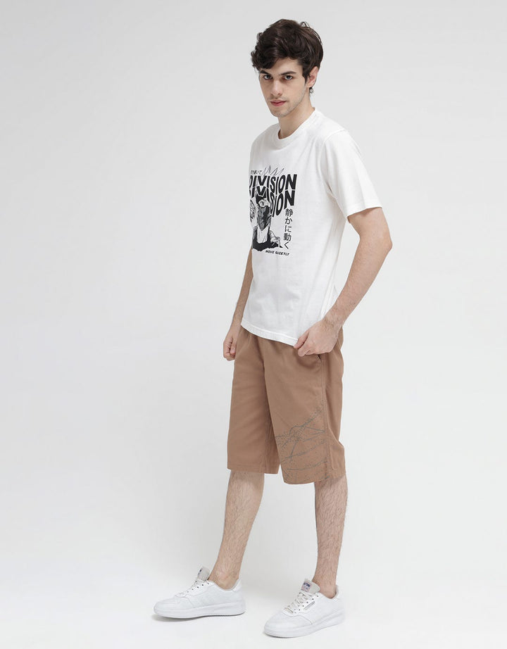 Nevada Short Sleeve T-Shirt Print Anime