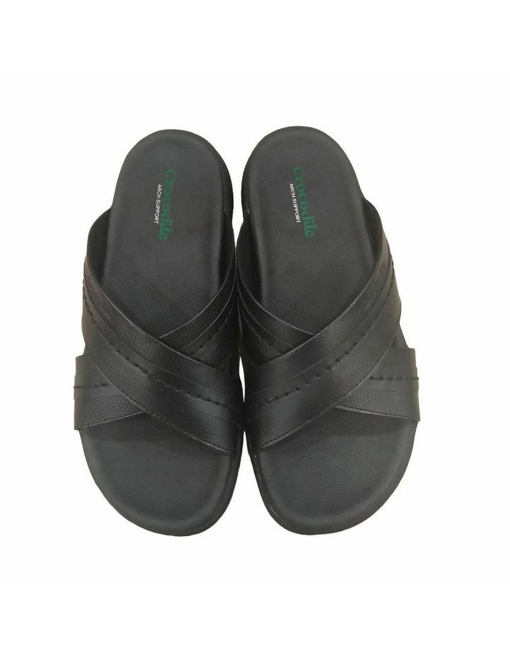 Crocodile Sandal Kulit Asli Polos Pria