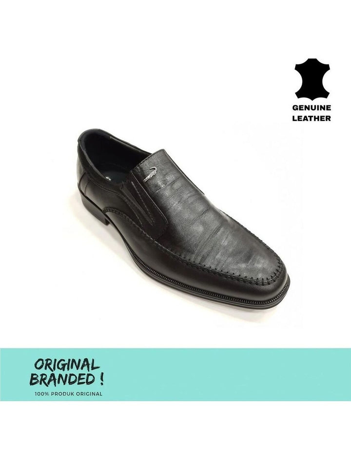 Crocodile Sepatu Pantofel Elegan Polos Pria