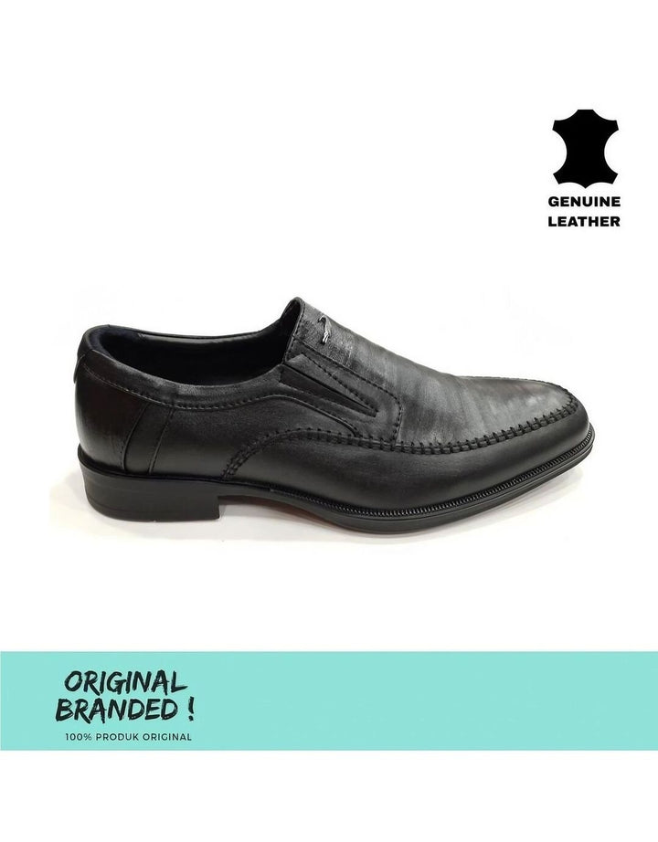 Crocodile Sepatu Pantofel Elegan Polos Pria