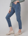 Connexion Denim Long Pants Elastic Waist