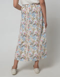 Jsp Girl Skirt Full Print Flower