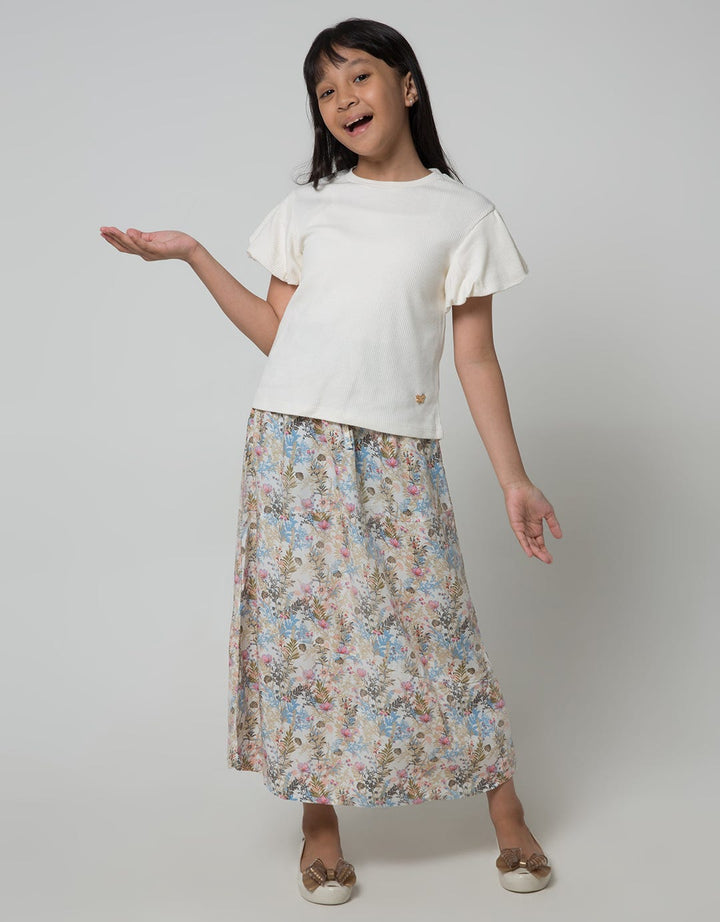 Jsp Girl Skirt Full Print Flower