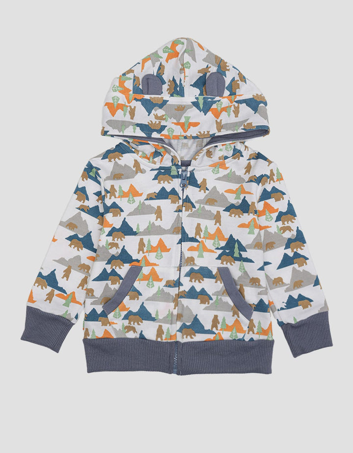 Pipiniko Bear Camo Jaket Anak Laki-laki