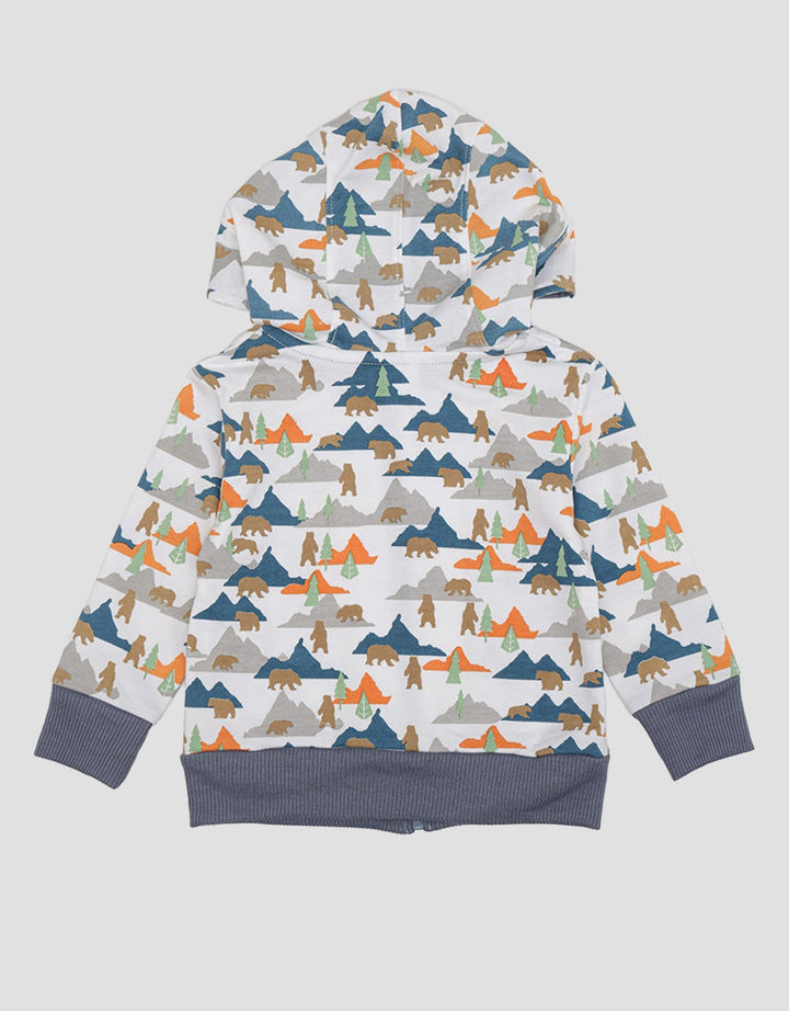 Pipiniko Bear Camo Jaket Anak Laki-laki