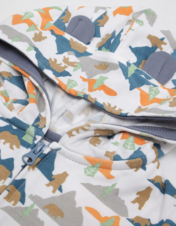 Pipiniko Bear Camo Jaket Anak Laki-laki