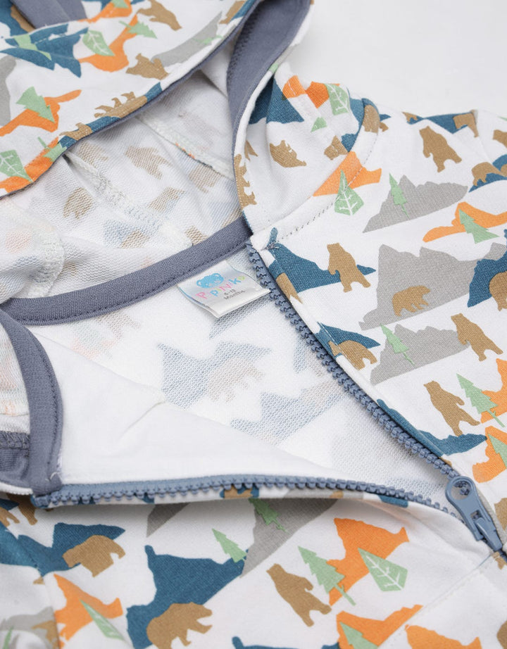 Pipiniko Bear Camo Jaket Anak Laki-laki
