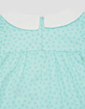 Pipiniko Short Sleeve Midi Dress Print Flower With Pocket