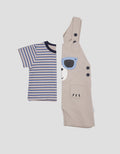 Pipiniko Overall Bear Glass Anak Bayi