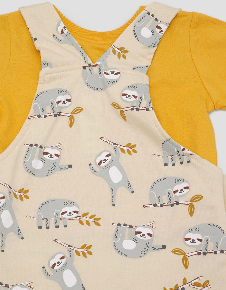 Pipiniko Overall Print Sloth