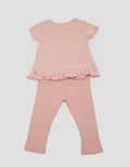 Pipiniko Top - Bottom Set Casual Knit Kotak