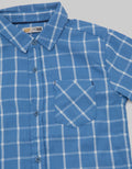JSP Plaid Square Kemeja Anak Laki-laki