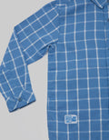 JSP Plaid Square Kemeja Anak Laki-laki