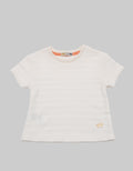JSP BABY Girl Short Sleeve Textured Tee