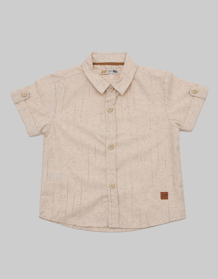 JSP BABY Textured Style Kemeja Anak Laki-laki