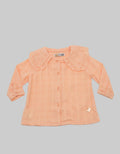 JSP BABY Girl Long Seeve Blouse With Button