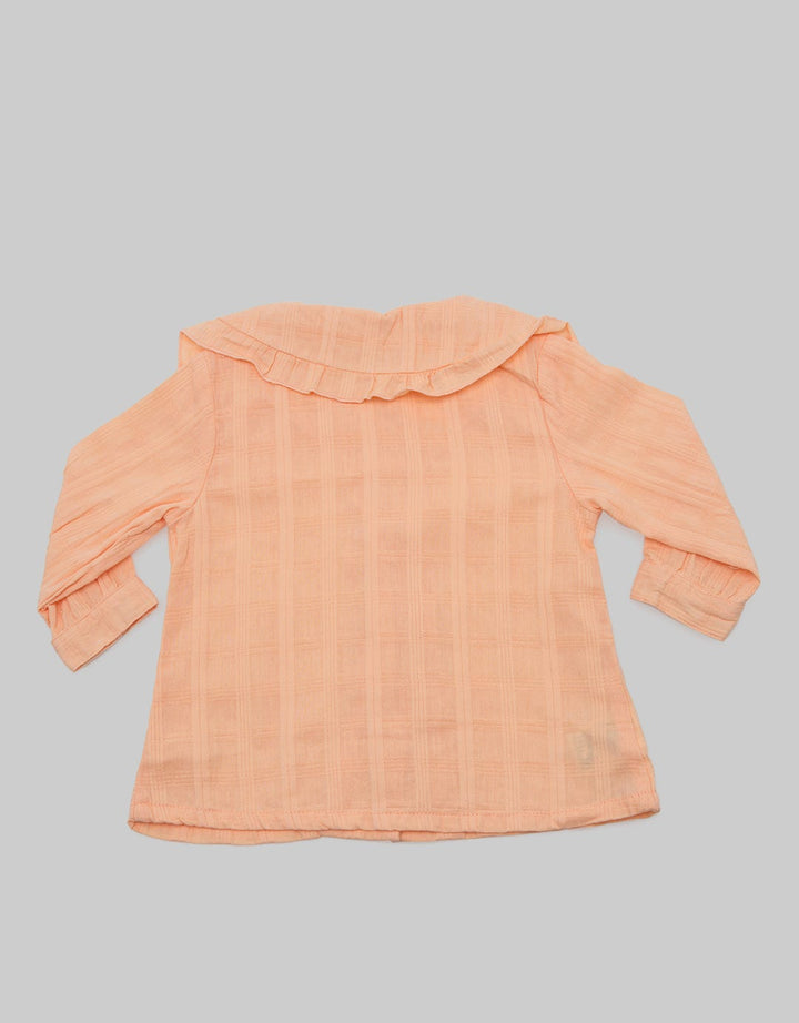 JSP BABY Girl Long Seeve Blouse With Buttons