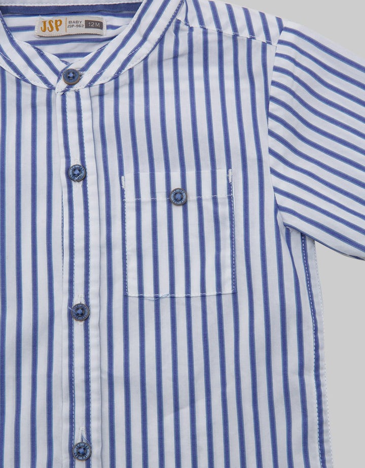 JSP BABY Stripe Line Kemeja Anak Laki-laki